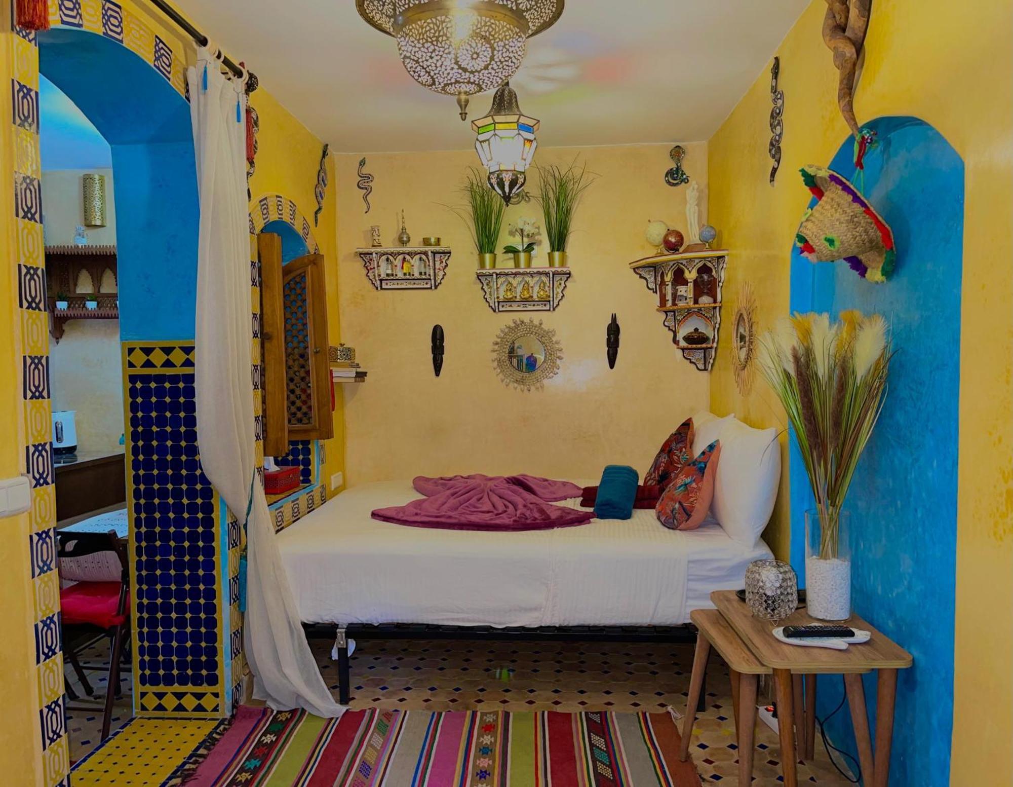 Dar Sandra Moroccan Tiny House Tanger Eksteriør bilde